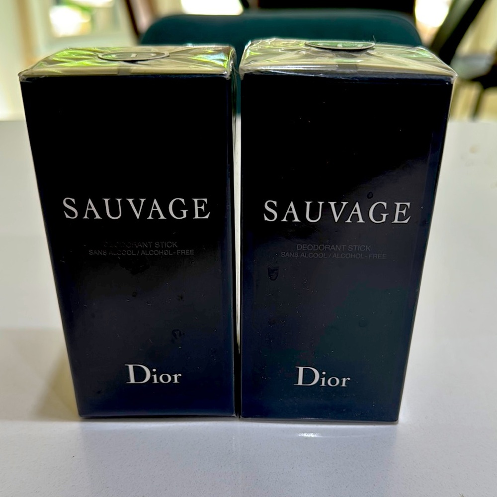Brand new unopened Dior Sauvage Deodorant sticks